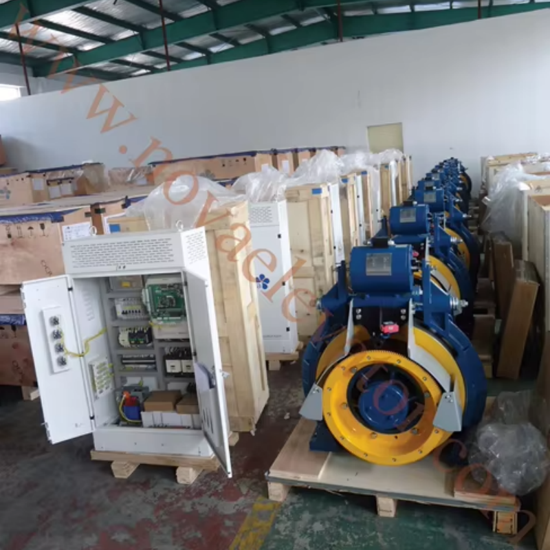 Bezpřevodový motor trakčního stroje VTSP208 s nosností 1000 kg