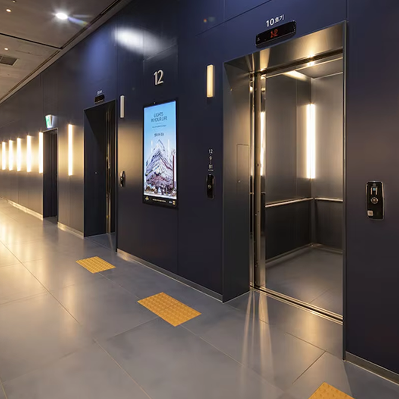 VTEP105 Ascensores Luxusní obytné osobní výtahy Bezpřevodové AC Tiché Efektivní a stylové PVC