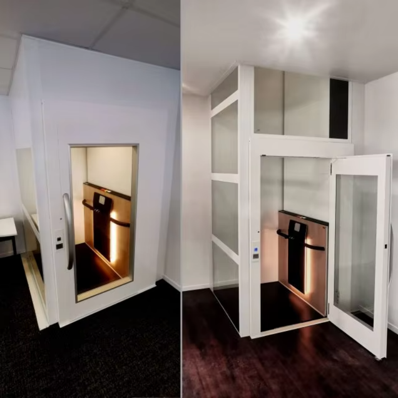 VTEV108 Ascensores Elevadores Bezpečný a spolehlivý vilový výtah pro instalaci rodinného domu