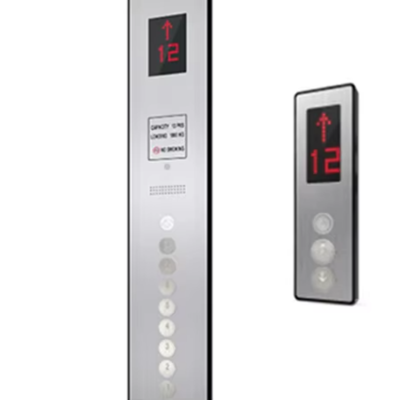 Části výtahu VTSP332 Čtvercové tlačítko s LED světlem