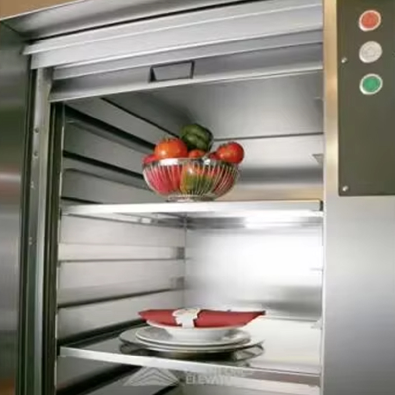 VTEF108 Elektrický bezpřevodový klimatizační zvedák s PVC podlahou pro restauraci a hotelovou kuchyni