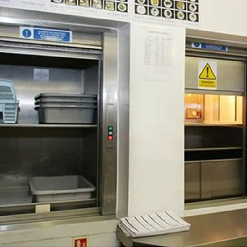VTEF116 Ascensores Elevadores Restaurant Číšník na rozvoz jídla s bezpečnostním zámkem dveří