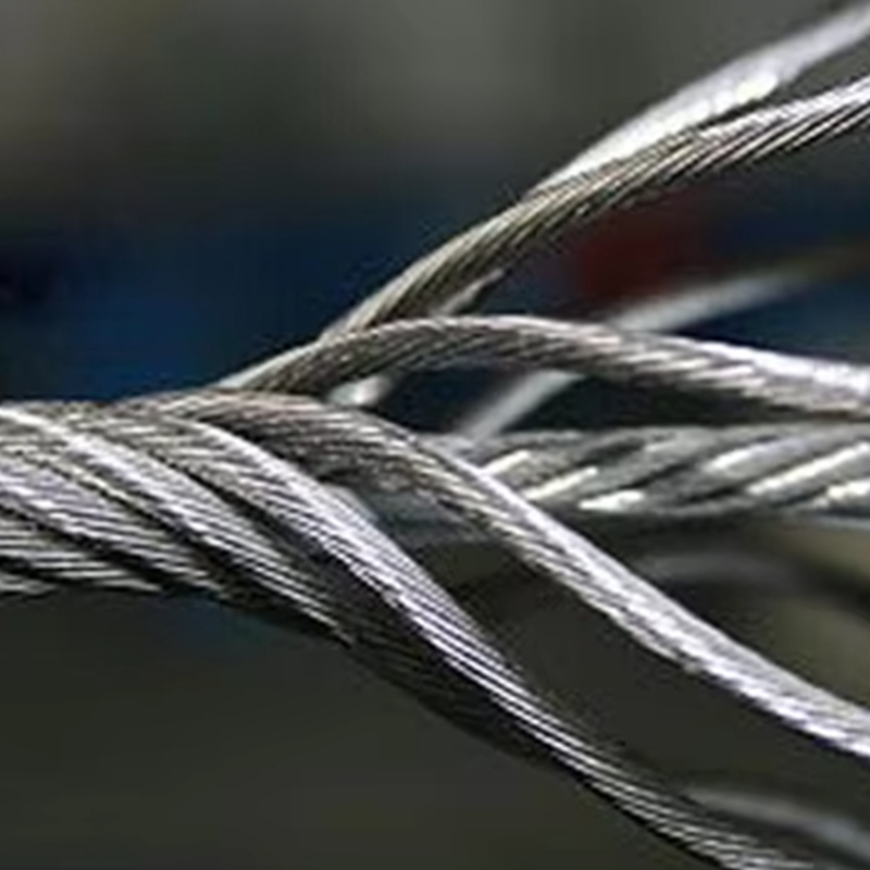 VTSP263 China Factory 11mm vysokopevnostní v tahu tepelně odolné nerezové pozinkované ocelové lano výtahu