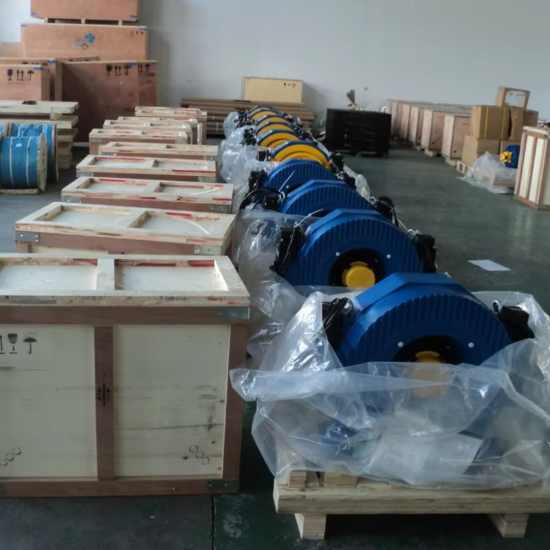 VTSP238 Montanari bezpřevodový trakční stroj MCG100 zdvihací motor 320-630KGS motor motor