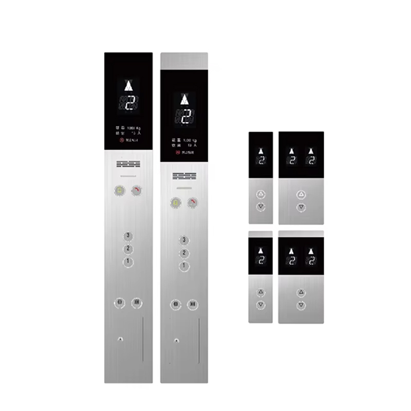 VTSP345 Výrobní cena Moderní design Dveřní panel výtahu z nerezové oceli s tlačítkem pro výtah Nástěnný COP LOP