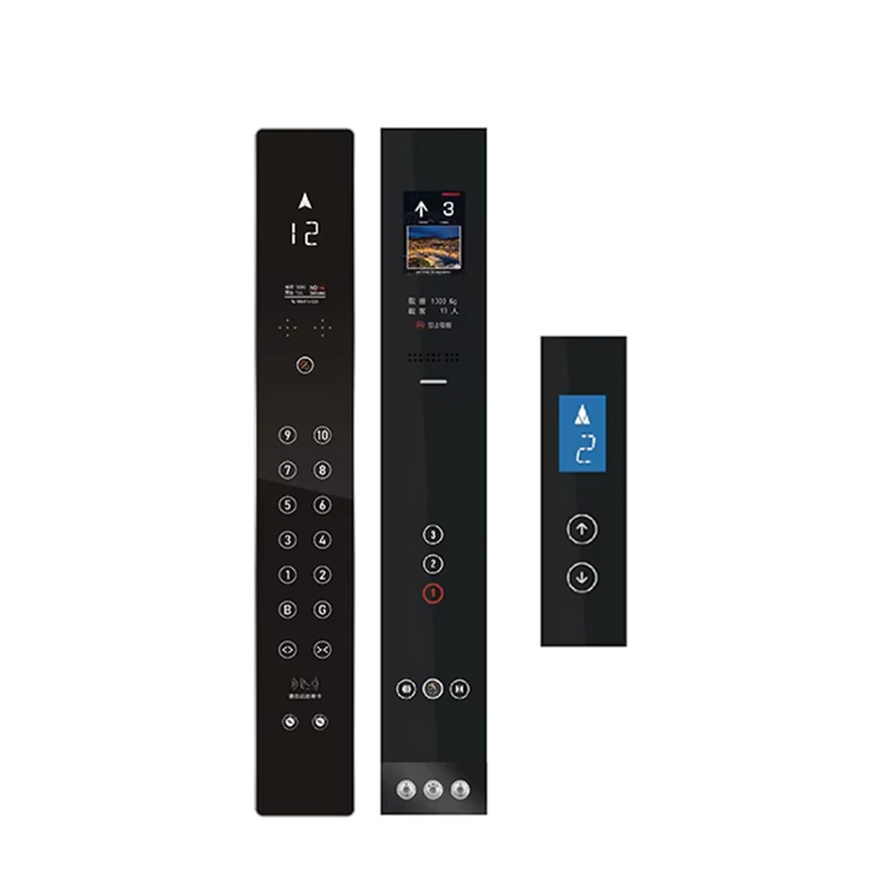 VTSP345 Výrobní cena Moderní design Dveřní panel výtahu z nerezové oceli s tlačítkem pro výtah Nástěnný COP LOP